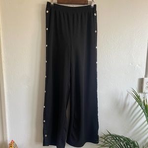 Black Flared Dress Pants